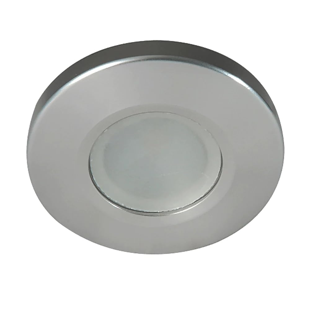 Lumitec Orbit - Flush Mount Down Light - Brushed Finish - White Non-Dimming,WBLITB007HF1RVC